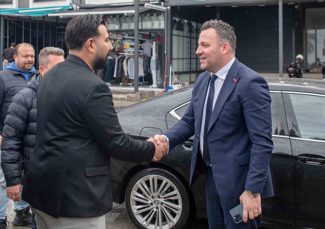 BAŞKAN VEKİLİ DEMİRTAŞ’TAN TAKSİCİ ESNAFINA ZİYARET