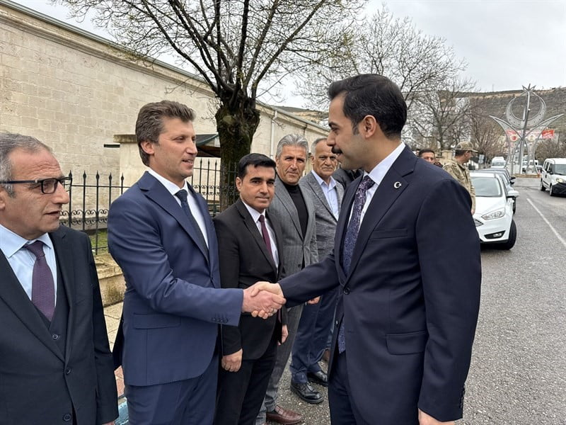 BATMAN'IN GERCÜŞ KAYMAKAMLIĞINA ATANAN MEHMET ZAHİD UZUN, GÖREVE BAŞLADI.