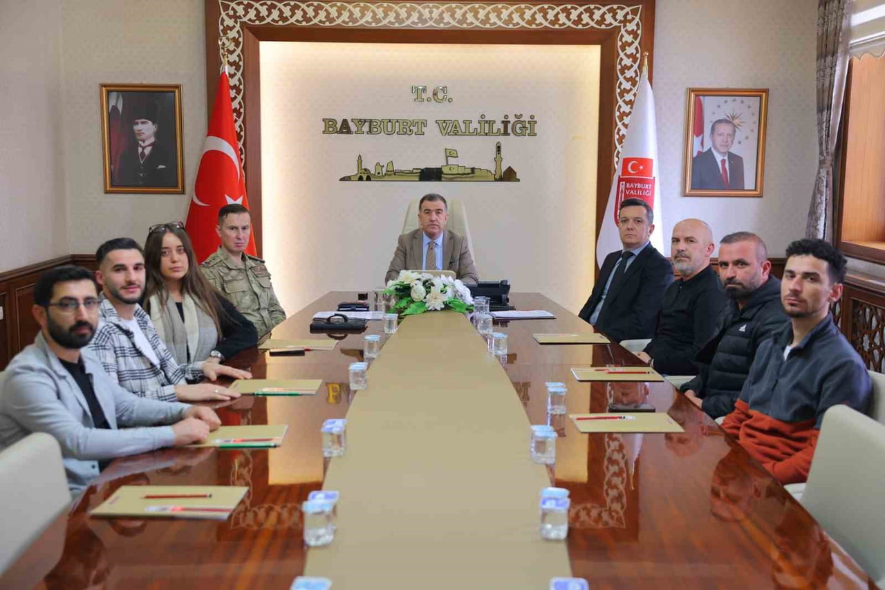 BAYBURT'TA MART AYI ASAYİŞ VERİLERİ PAYLAŞILDI