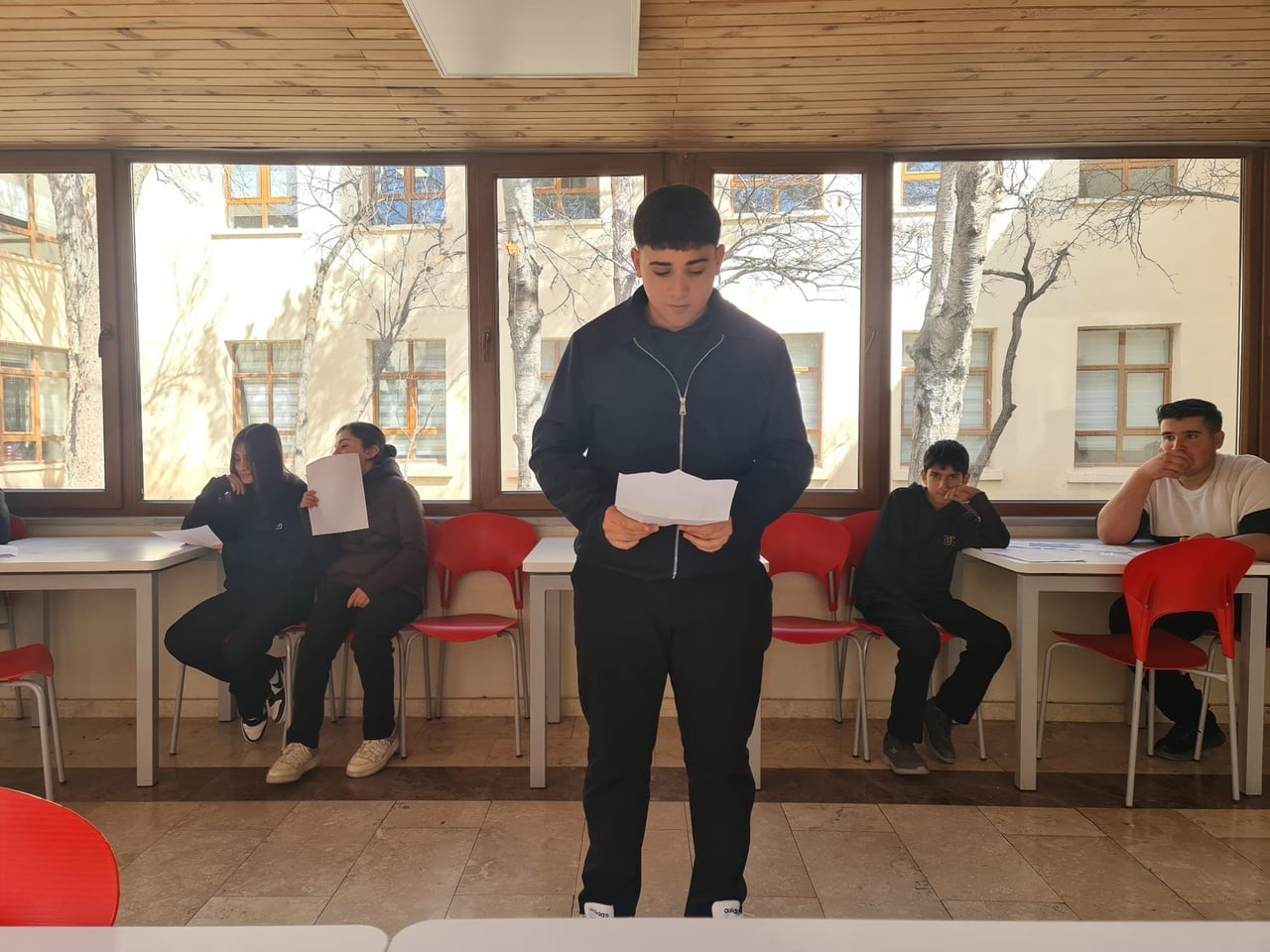 BAYBURT LİSESİNDE HATİPLİK YARIŞMASI DÜZENLENDİ