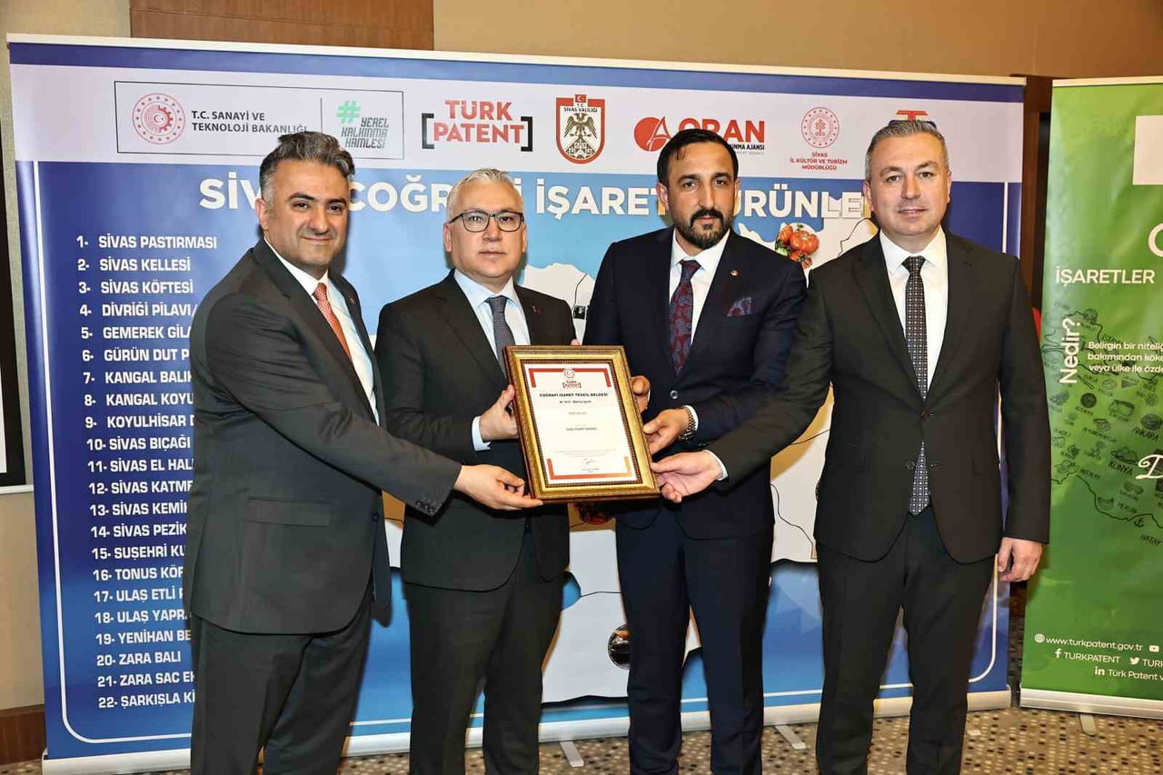 BELGE, TÜRK PATENT VE MARKA KURUMU BAŞKANI PROF. DR. MUHAMMED ZEKİ DURAK TARAFINDAN SİVAS TİCARET...