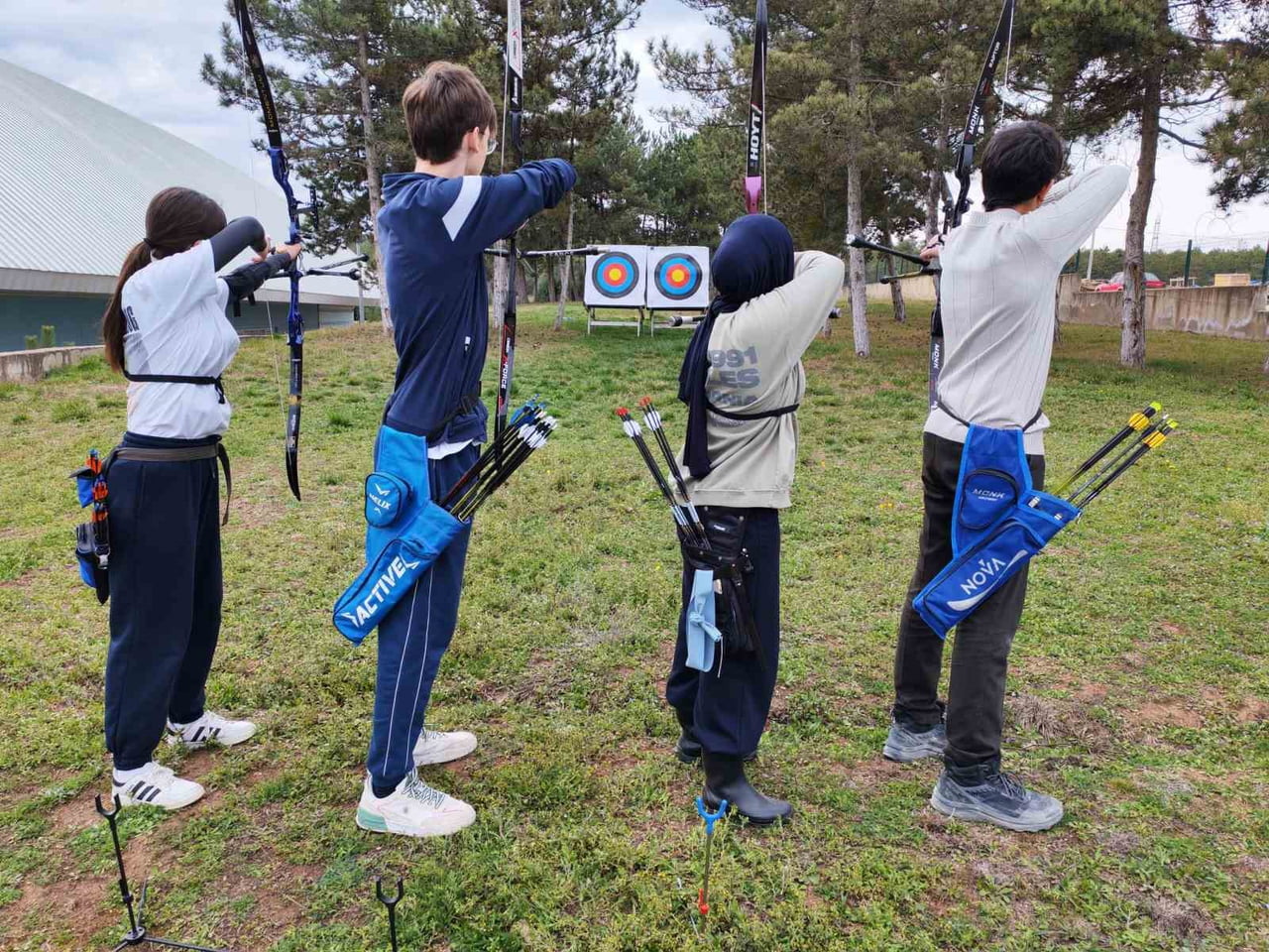 BİLECİK'TE OKÇULUK ANTRENMANLARI DEVAM EDİYOR