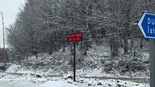 Bolu Dağı beyaza büründü