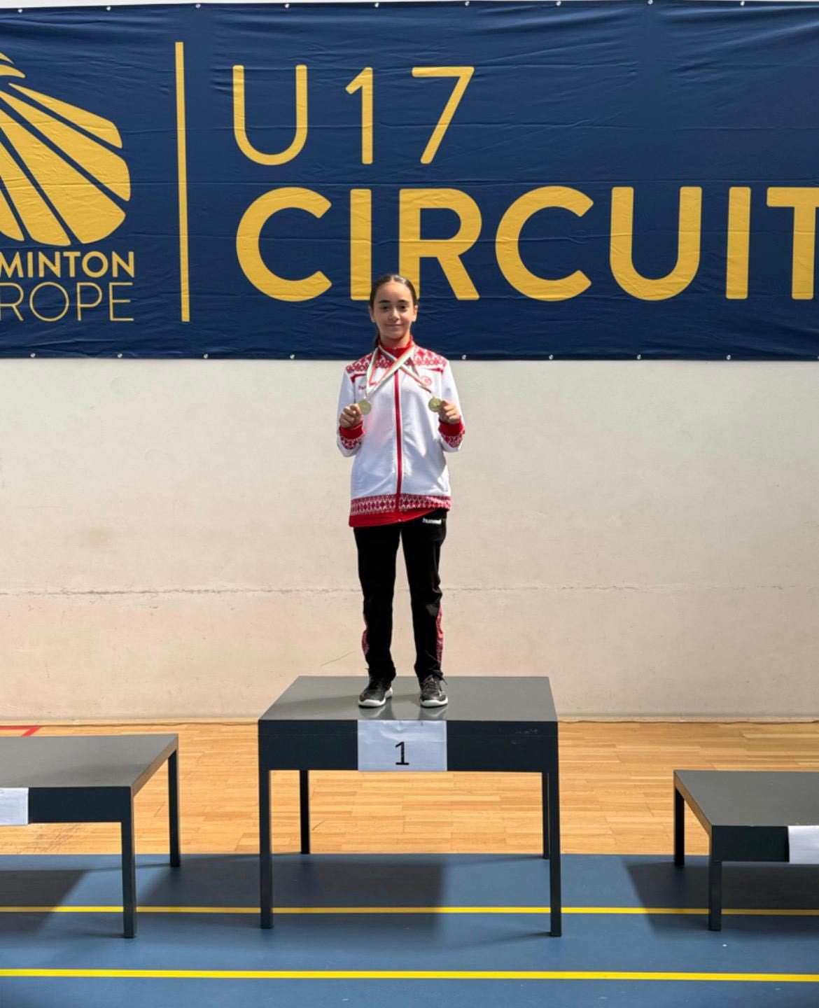 BULGARİSTAN’IN SVİLENGRAD ŞEHRİNDE DÜZENLENEN BULGARİAN U15 İNTERNATİONAL 2026 BADMİNTON...