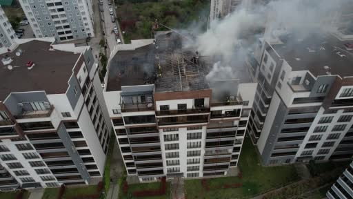 Bursa'da yangında can pazarı: Alevler arasından böyle kurtardılar