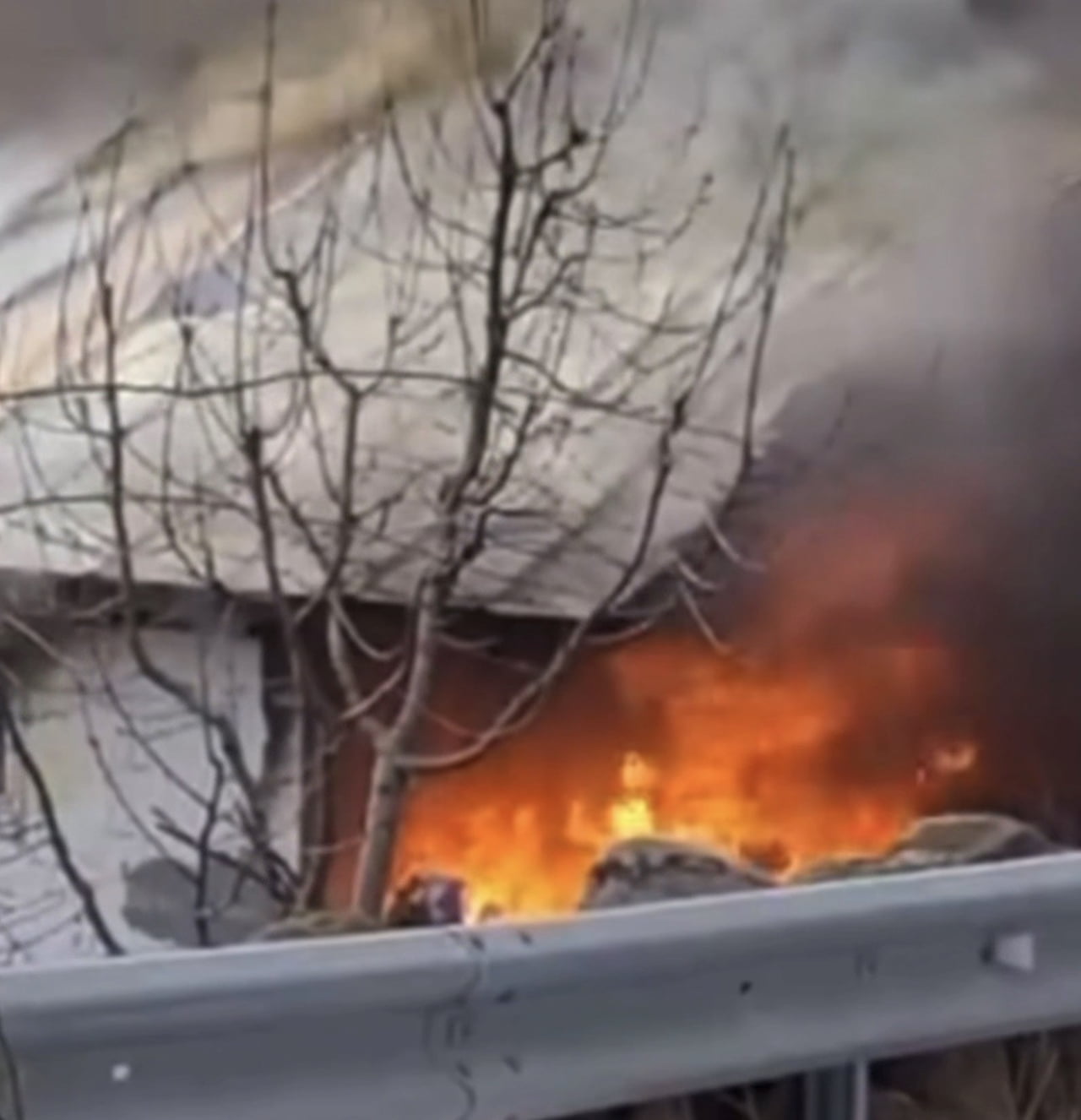 BURSA’DA BAĞ EVİNDE ÇIKAN YANGIN KORKUTTU