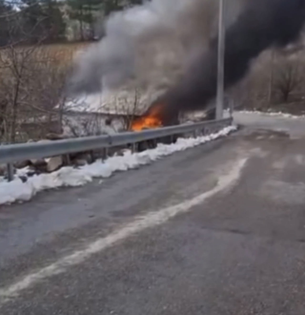 BURSA’DA BAĞ EVİNDE ÇIKAN YANGIN KORKUTTU