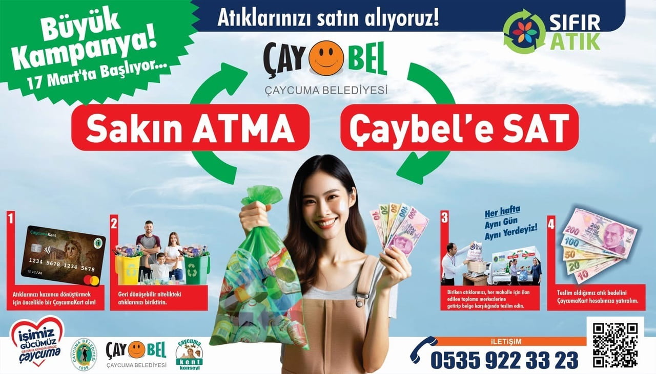 ÇAYCUMA’NIN ÖRNEK PROJELERİ TÜRKİYE BELEDİYELER BİRLİĞİ KÜRSÜSÜNDE