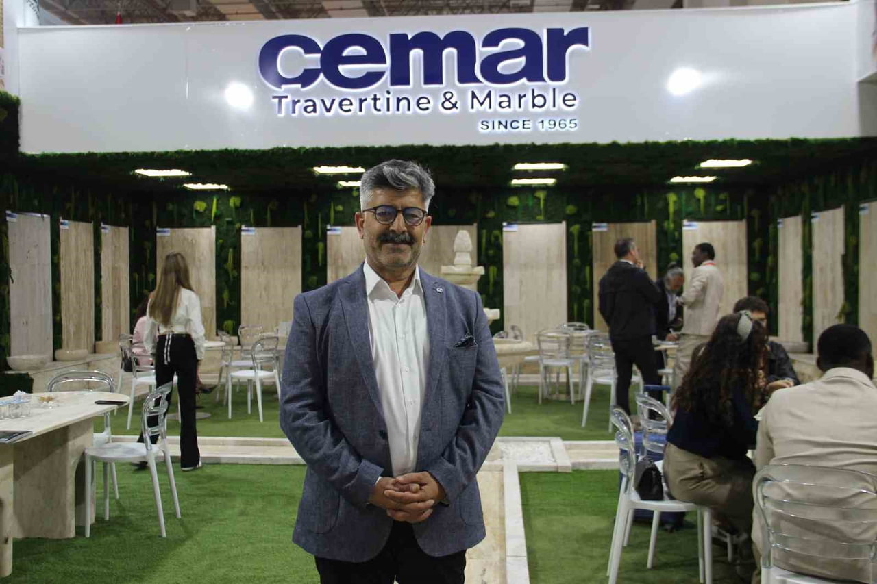 CEMAR MERMER VE TRAVERTEN GENEL MÜDÜRÜ YUSUF YALÇIN