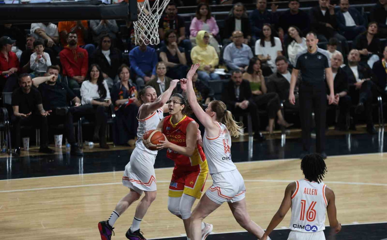 ÇİMSA ÇBK MERSİN, FIBA KADINLAR AVRUPA KUPASI FİNALİNDE DEPLASMANDA 85-80 KAZANDIĞI MAÇIN...
