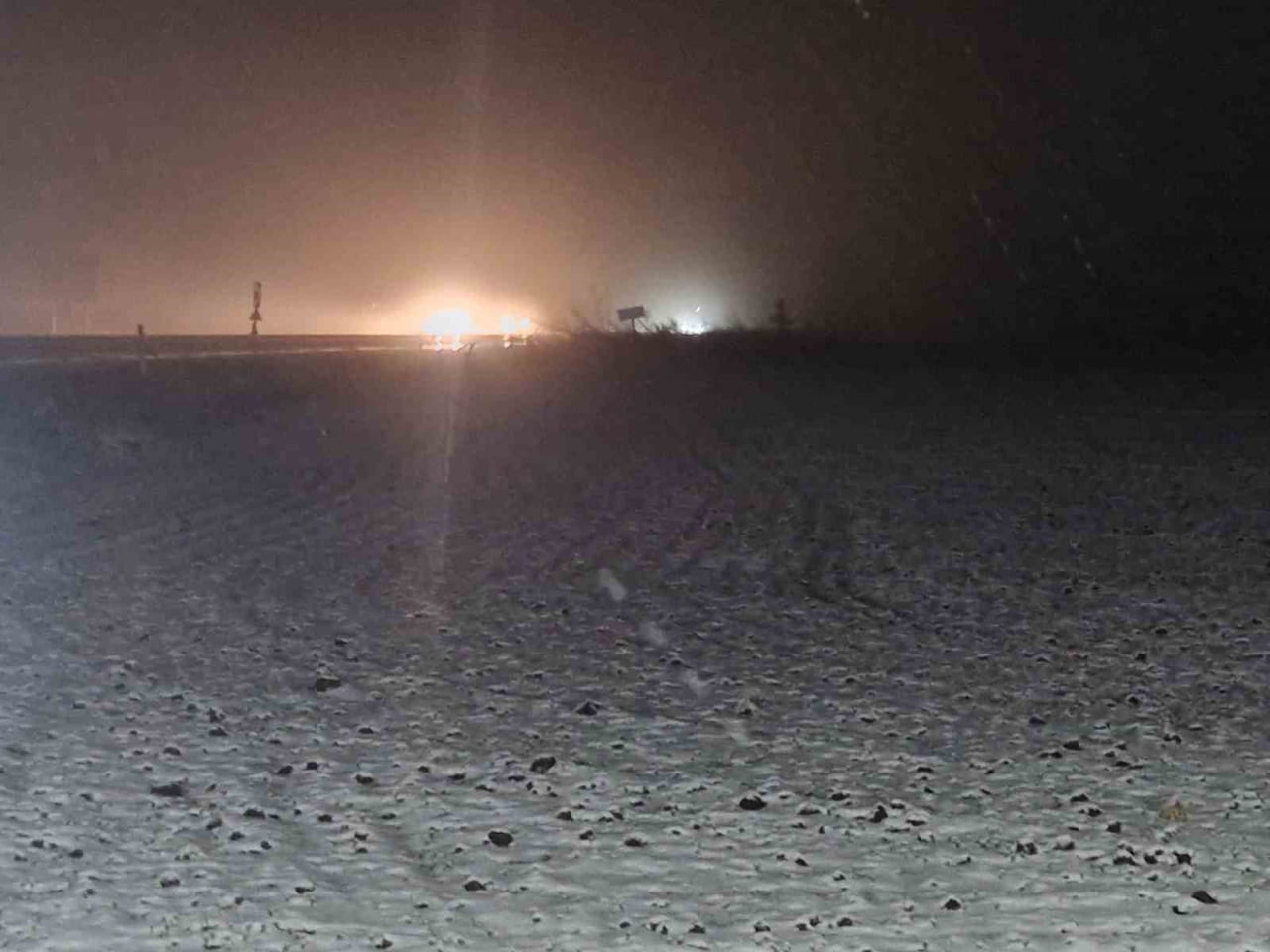 ÇORUM’UN ALACA İLÇESİNDE KAR YAĞIŞI ETKİLİ OLUYOR.