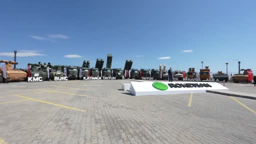 Cumhurbaşkanı Erdoğan ROKETSAN Üretim Tesislerini gezdi