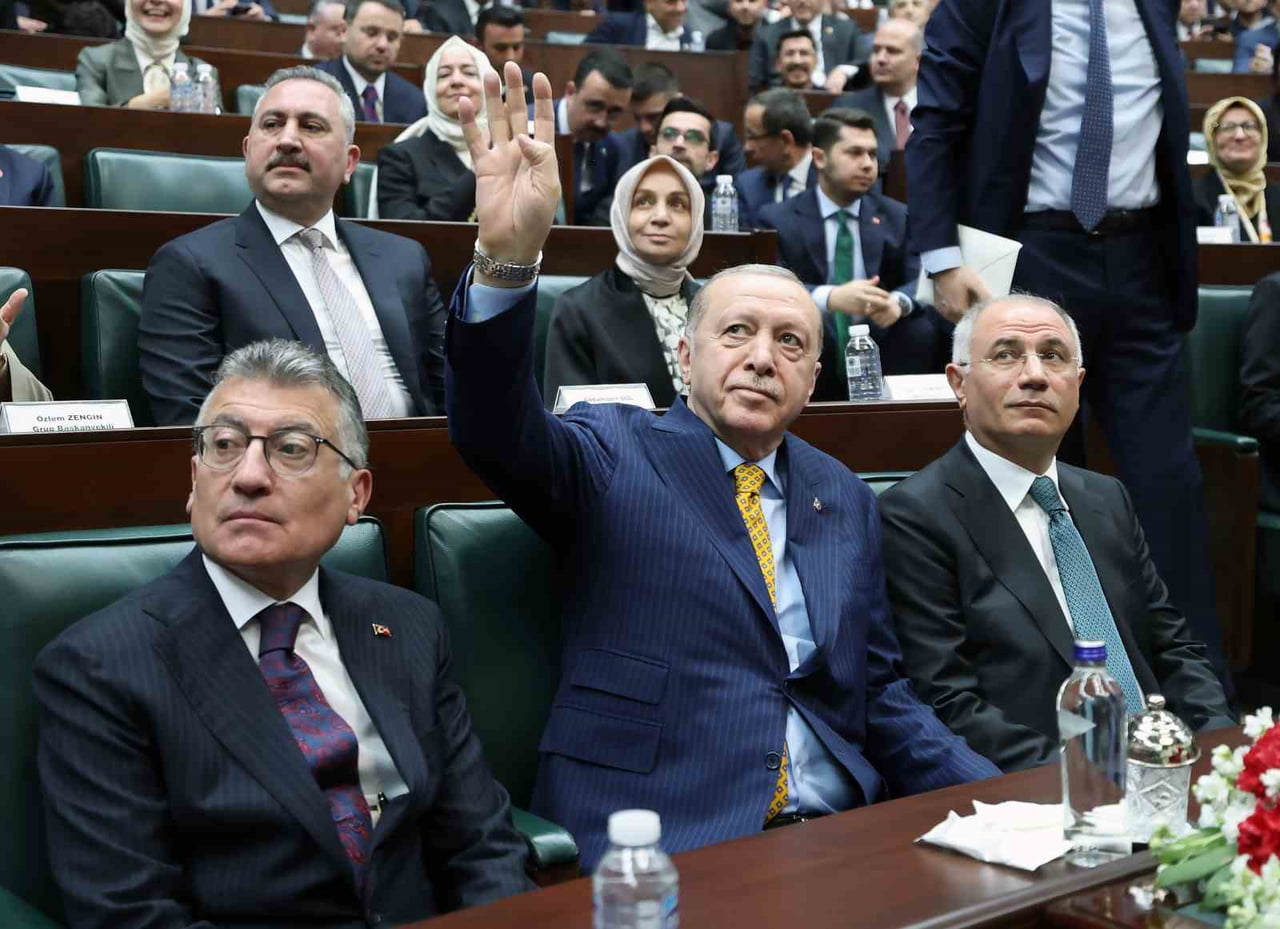 CUMHURBAŞKANI RECEP TAYYİP ERDOĞAN, TBMM'DE DÜZENLENEN AK PARTİ GRUP TOPLANTISI'NDA KONUŞTU.