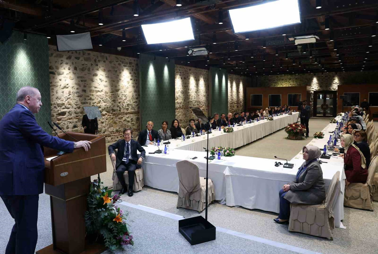 CUMHURBAŞKANI RECEP TAYYİP ERDOĞAN, ULUSLARARASI ASYA SİYASİ PARTİLER KONFERANSI (ICAPP) KADIN...