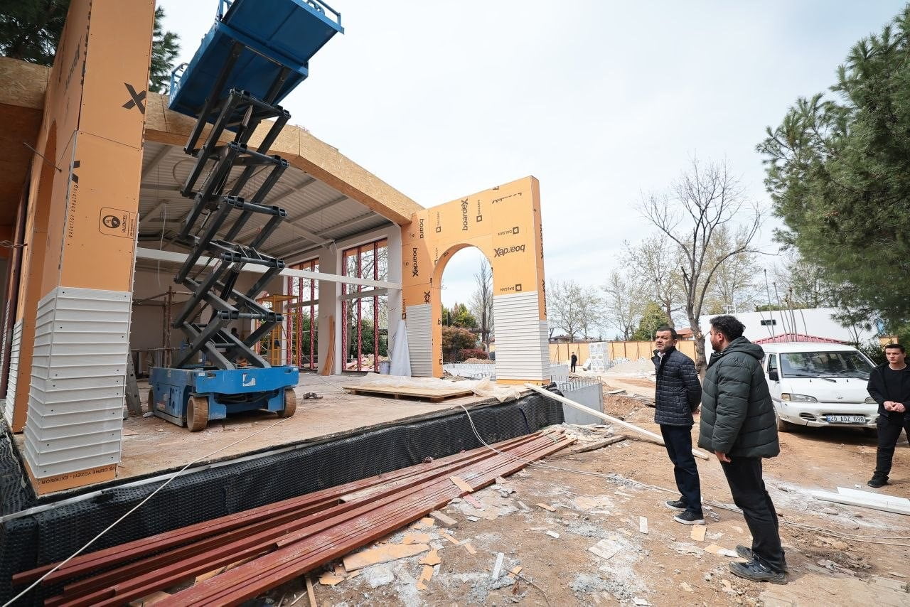 DENİZLİ BÜYÜKŞEHİR BELEDİYE BAŞKANI BÜLENT NURİ ÇAVUŞOĞLU, OCAK AYINDA TEMELİ ATILAN VE BÖLGE...