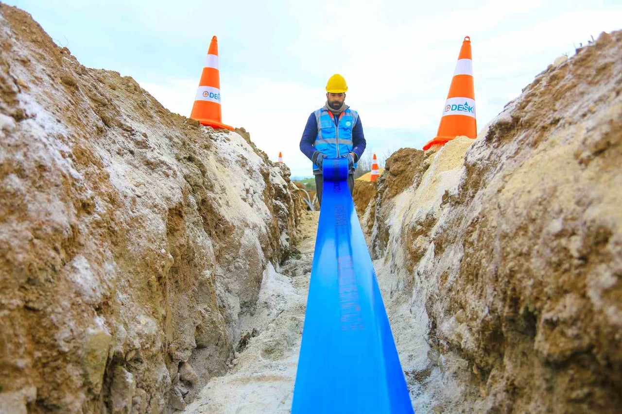 DENİZLİ BÜYÜKŞEHİR BELEDİYESİ DESKİ EKİPLERİ, BEKİLLİ İLÇESİ YEŞİLOBA MAHALLESİ’NDE KULLANIM...