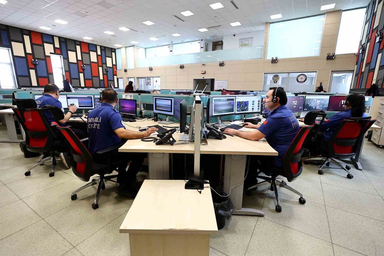 DENİZLİ BÜYÜKŞEHİR BELEDİYESİ İTFAİYE DAİRESİ BAŞKANLIĞI, 112 ACİL ÇAĞRI MERKEZİ 2025 YILI...