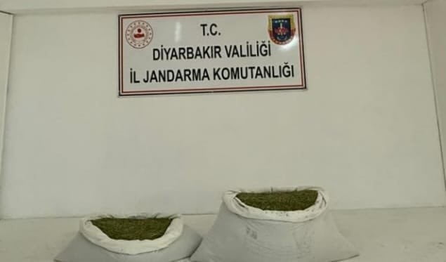 DİYARBAKIR’DA JANDARMA EKİPLERİNCE DÜZENLENEN OPERASYONLARDA 11 KİLO ESRAR VE 3 BUÇUK KİLE SKUNK...