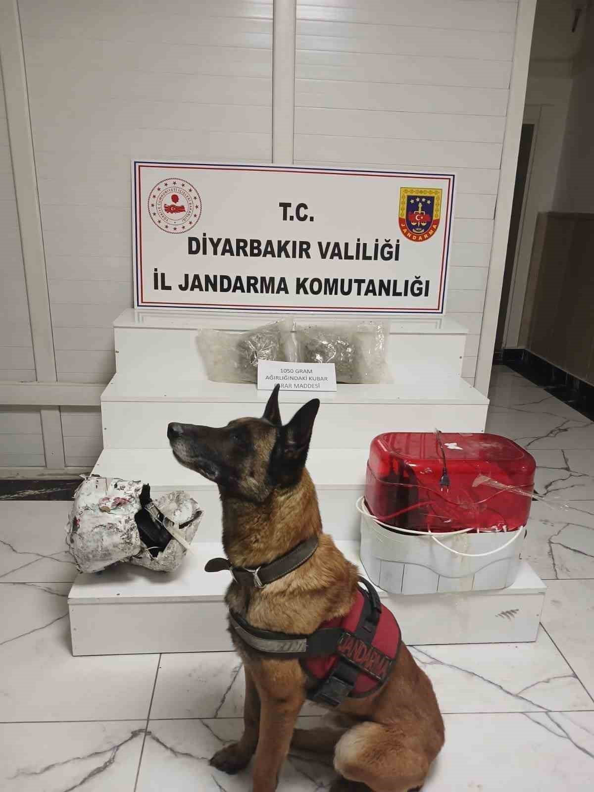 DİYARBAKIR’DA SU ARITMA CİHAZINDA BİR KİLOGRAM 50 GRAM KUBAR ESRAR MADDESİ ELE GEÇİRİLDİ. 1 KİŞİ...