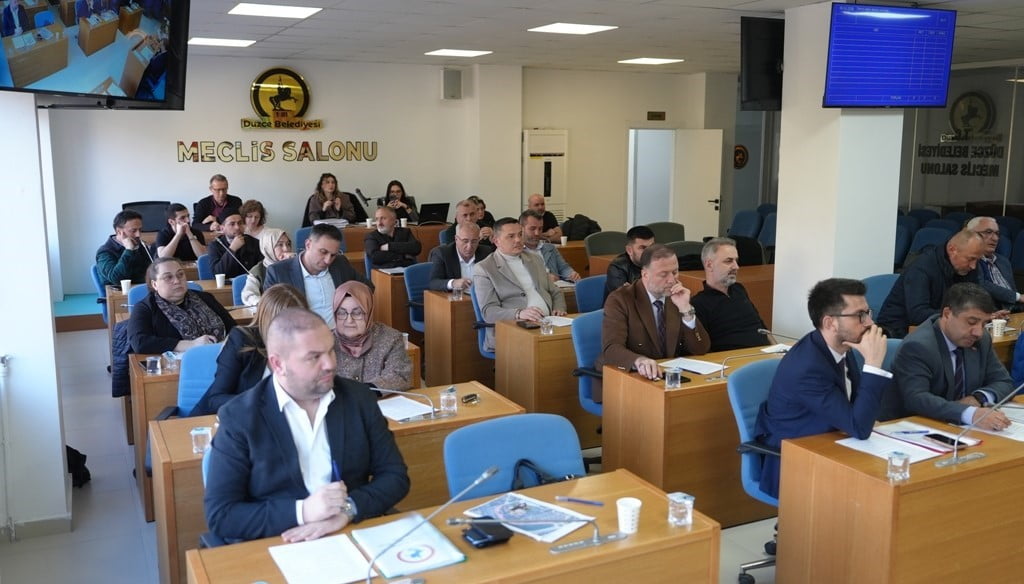DÜZCE BELEDİYE MECLİSİ 2026 YILI NİSAN AYI TOPLANTILARI 29 GÜNDEM MADDESİNİN GÖRÜŞÜLEREK KARARA...
