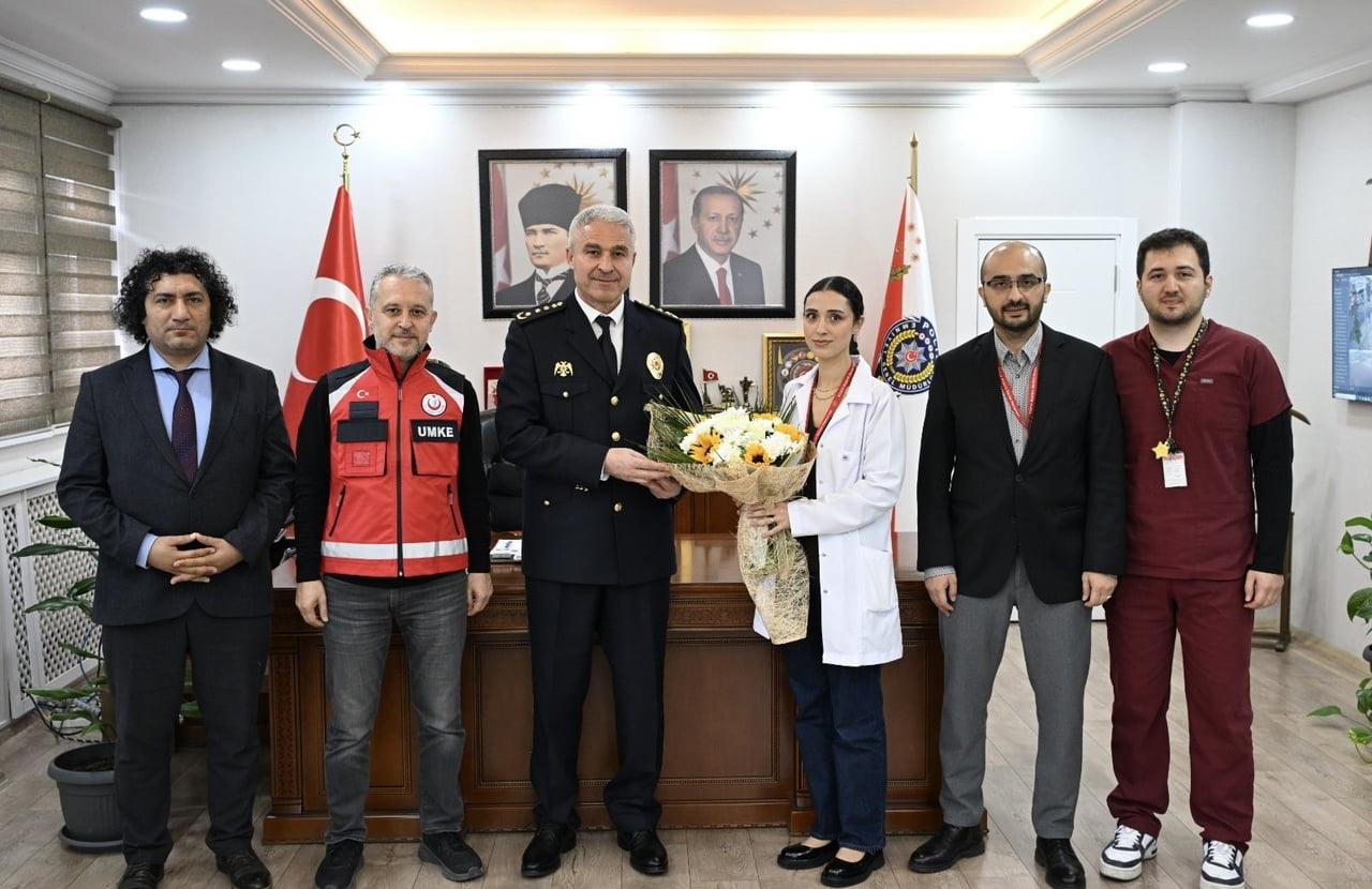 DÜZCE’DE ANLAMLI BİR ZİYARET, TÜRK POLİS TEŞKİLATI’NIN 181. KURULUŞ YIL DÖNÜMÜ KAPSAMINDA...