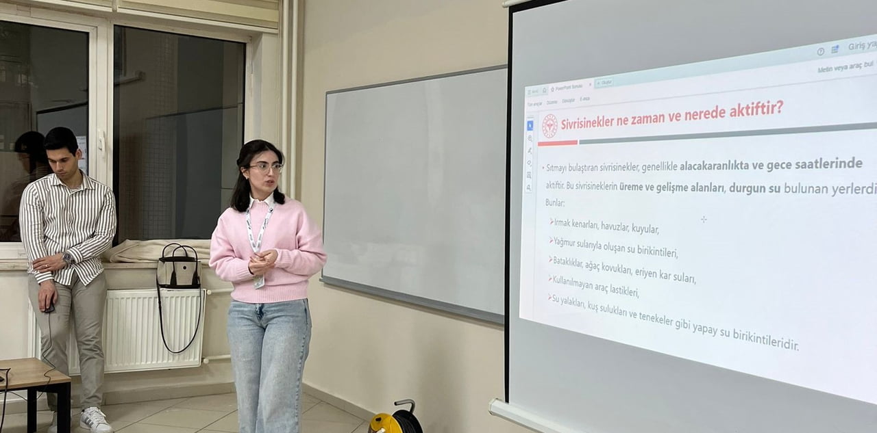 DÜZCE’NİN AKÇAKOCA İLÇESİNDE KYK ERKEK ÖĞRENCİ YURDU’NDA DÜZENLENEN EĞİTİMDE SITMANIN ERKEN TANI...