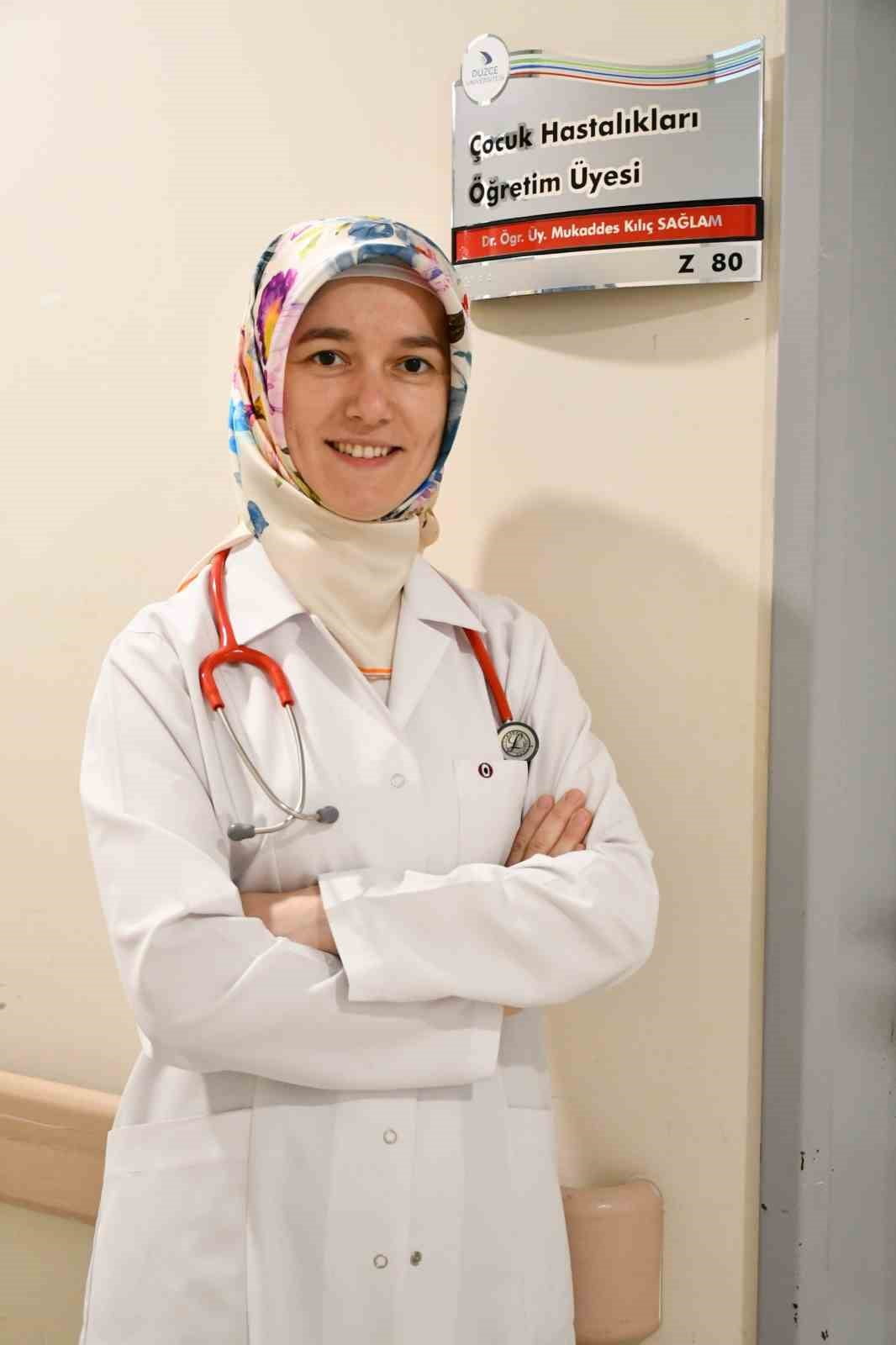 DÜZCE ÜNİVERSİTESİ TIP FAKÜLTESİ HASTANESİ ÇOCUK SAĞLIĞI VE HASTALIKLARI ANABİLİM DALI’NDAN DR....