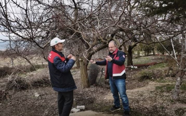 ELAZIĞ’DA ZİRAİ DON MESAİSİ