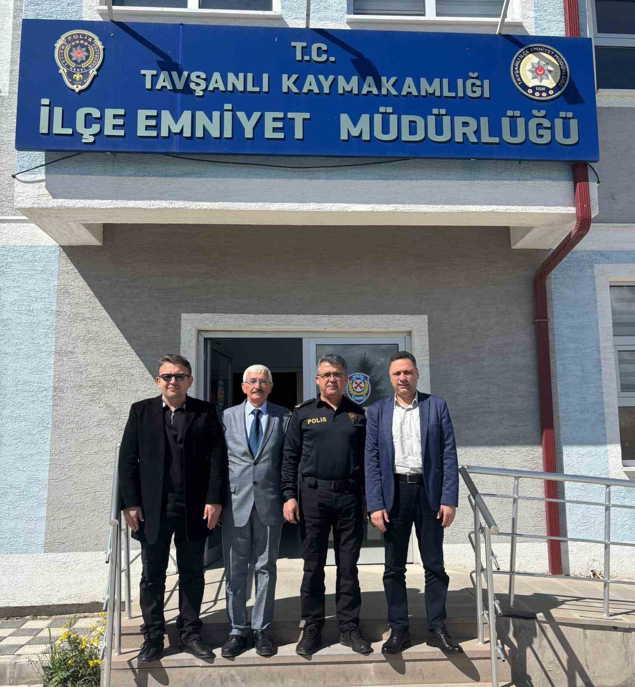 EMNİYET MÜDÜRLÜĞÜNE ZİYARET