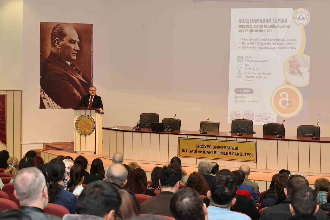 ERCİYES ÜNİVERSİTESİ (ERÜ) ARAŞTIRMA DEKANLIĞI TARAFINDAN ‘ARAŞTIRMADAN YAYINA KURUMSAL DESTEK...