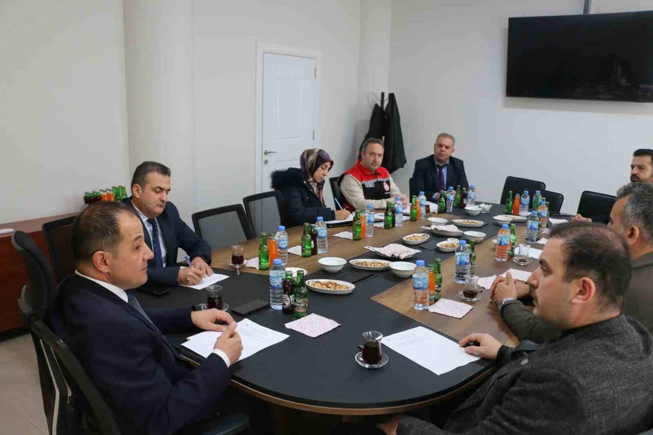 ERZİNCAN'DA TARIM SEZONU ÖNCESİ KOORDİNASYON TOPLANTISI YAPILDI