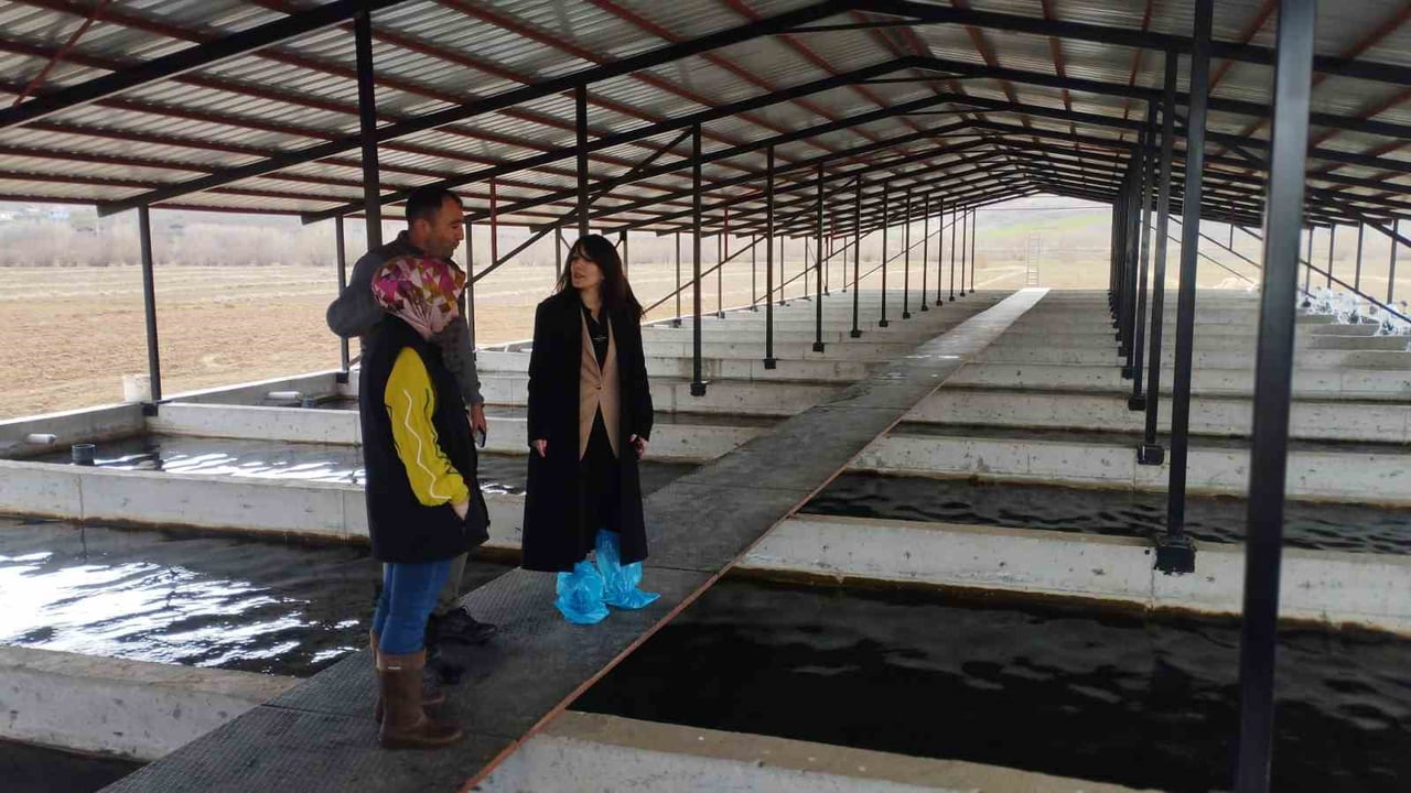 ERZİNCAN’DA ERZİNCAN İL TARIM VE ORMAN MÜDÜRLÜĞÜ EKİPLERİNCE, SU ÜRÜNLERİ ÜRETİM TESİSLERİNE...