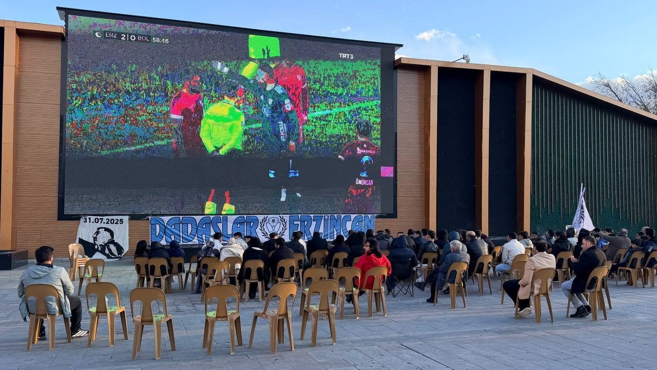 ERZİNCAN’DAN ERZURUMSPOR’A SÜPER LİG YOLUNDA TAM DESTEK