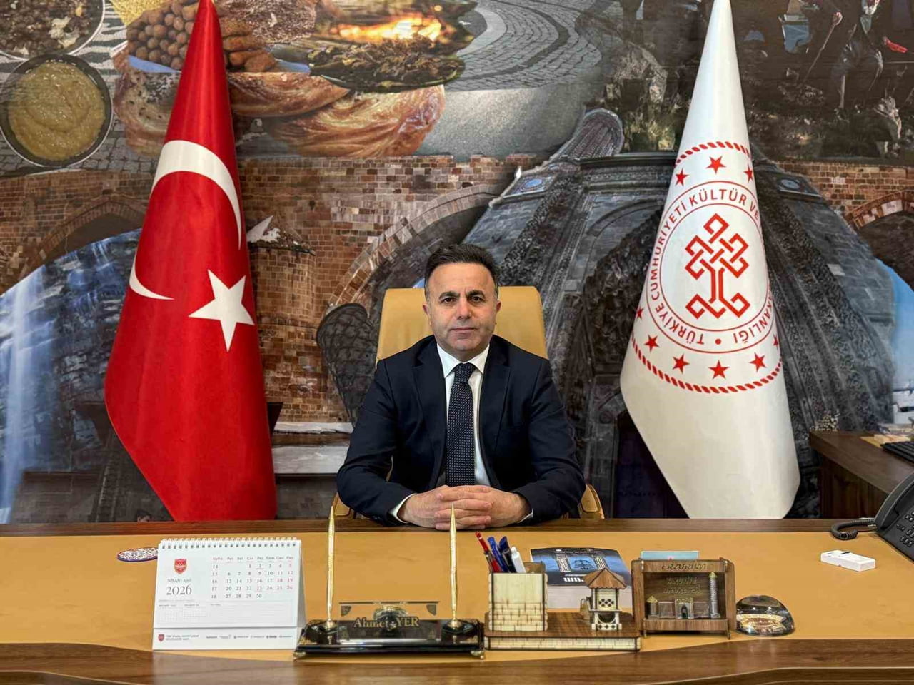 ERZURUM İL KÜLTÜR VE TURİZM MÜDÜRÜ AHMET YER, TURİZM HAFTASI DOLAYISIYLA BİR MESAJ...