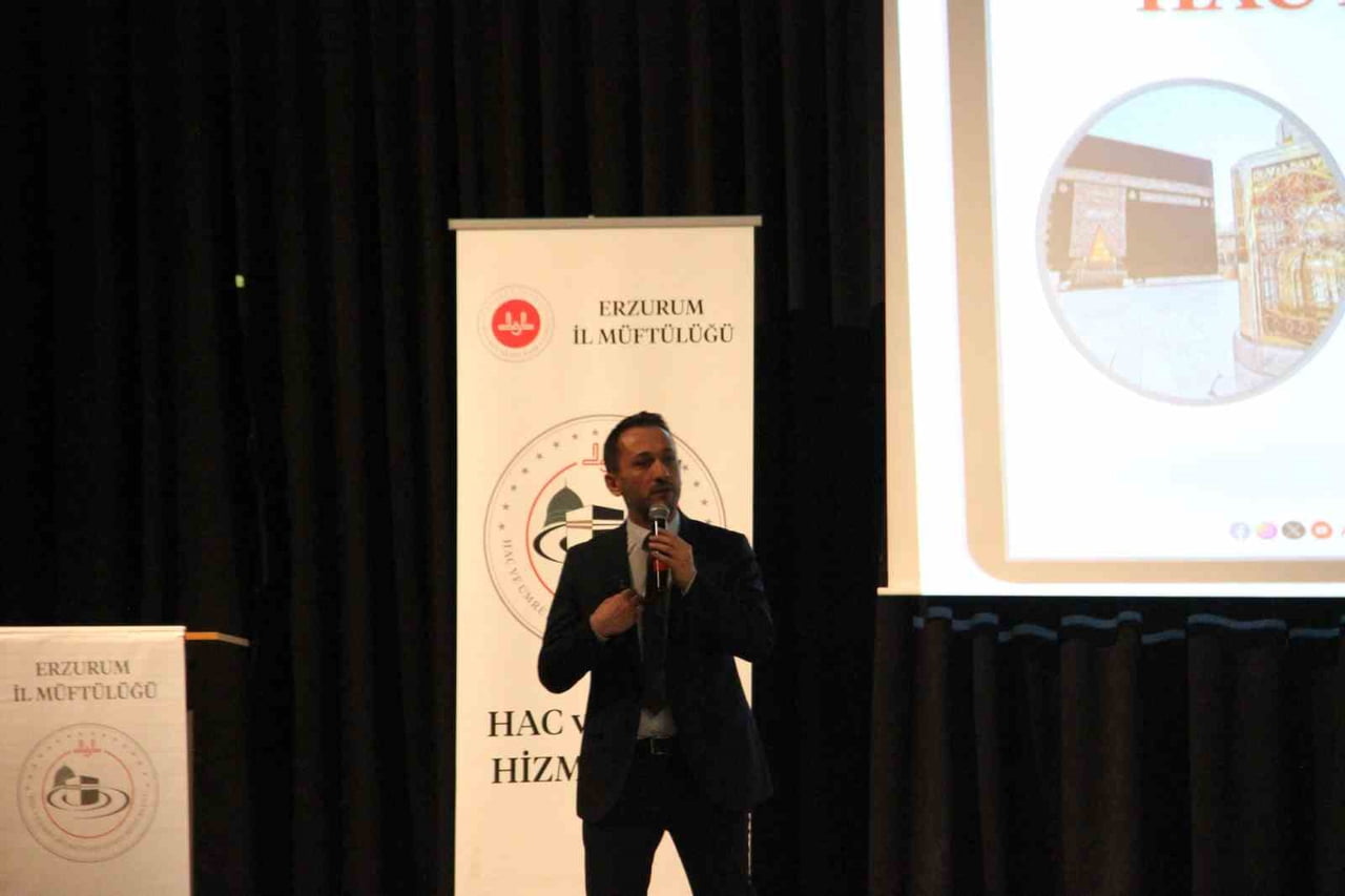 ERZURUM İL MÜFTÜLÜĞÜ TARAFINDAN 2026 YILI HAC YOLCULUĞUNA HAZIRLANAN VATANDAŞLAR İÇİN DÜZENLENEN...