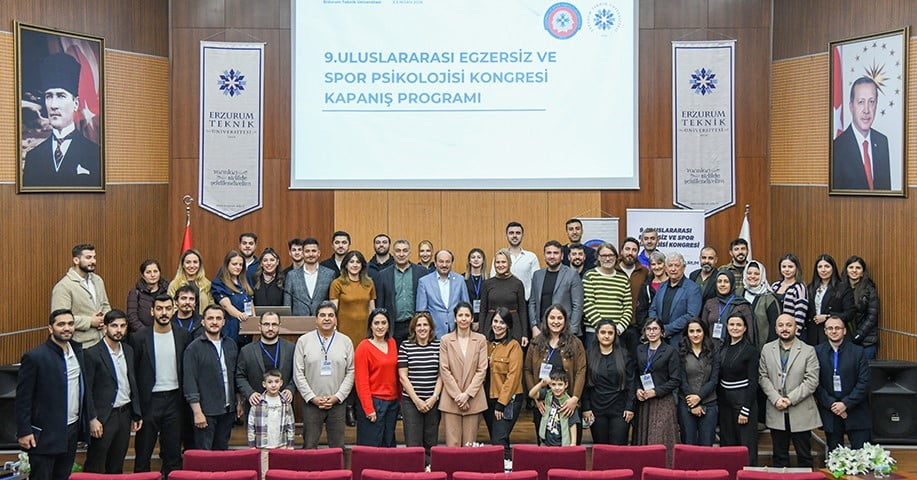 ERZURUM TEKNİK ÜNİVERSİTESİ (ETÜ) EV SAHİPLİĞİNDE DÜZENLENEN 9. ULUSLARARASI EGZERSİZ VE SPOR...