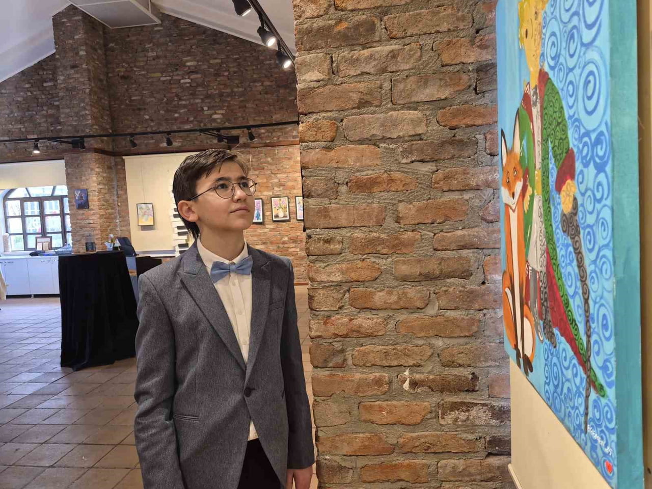 ESKİŞEHİR'DE 12 YAŞINDAKİ ORTAOKUL ÖĞRENCİSİ EGEMEN EREN, 6 YILLIK RESİM EĞİTİMİ SERÜVENİNİ...