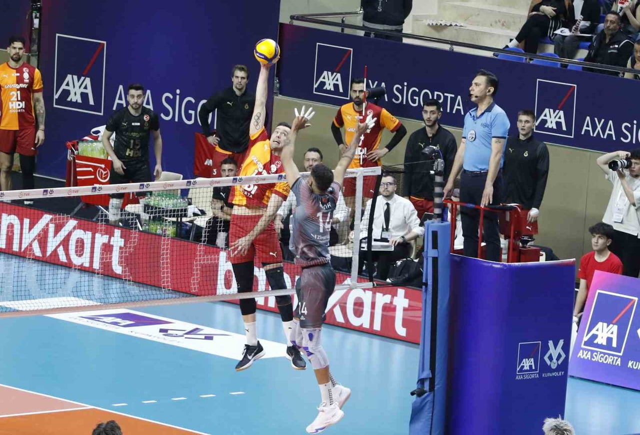 ESKİŞEHİR'DE DÜZENLENEN 2026 ERKEKLER AXA SİGORTA KUPA VOLEY FİNAL MAÇINDA ZİRAAT BANKKART...