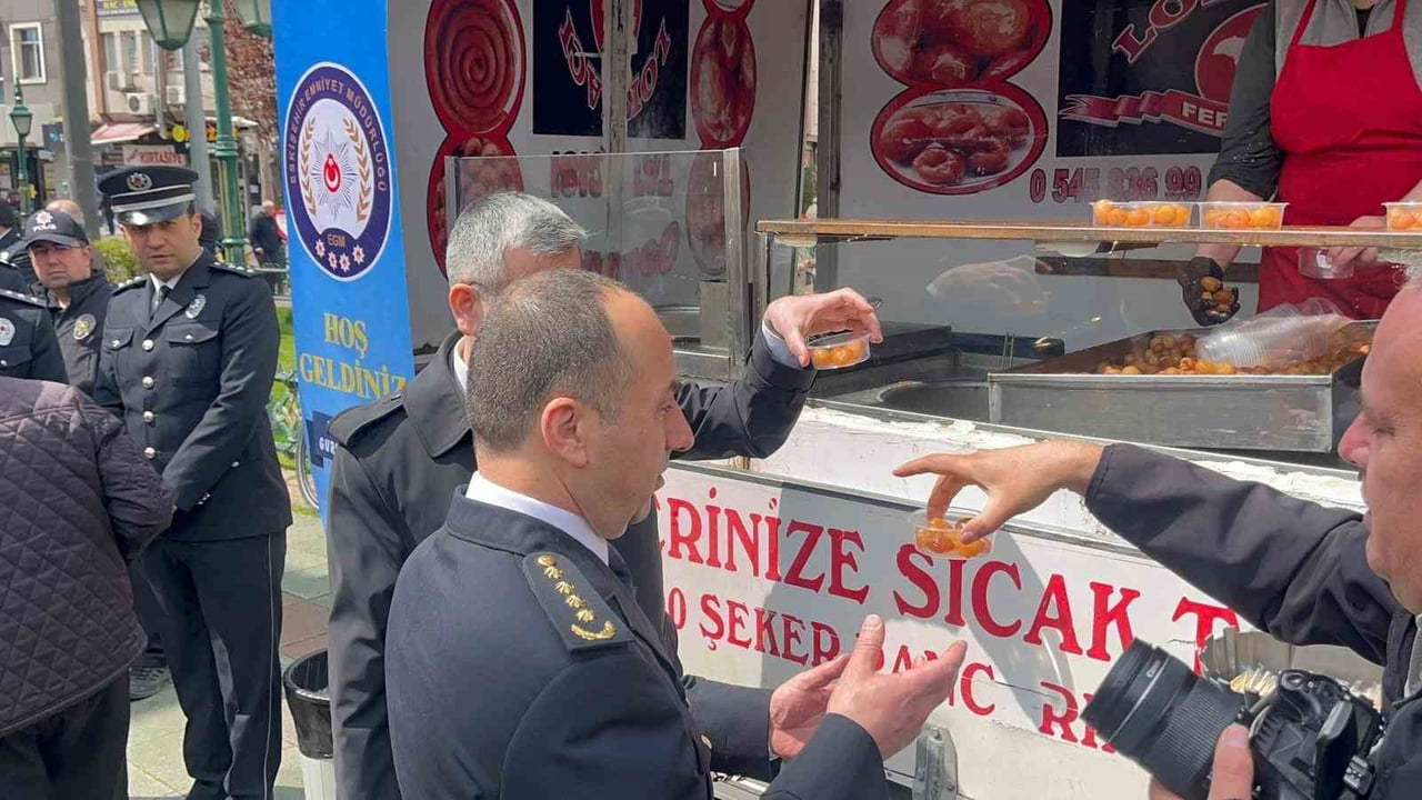 ESKİŞEHİR’DE TÜRK POLİS TEŞKİLATI'NIN KURULUŞUNUN 181. YIL DÖNÜMÜ DOLAYISIYLA MEVLİT SONRASI...