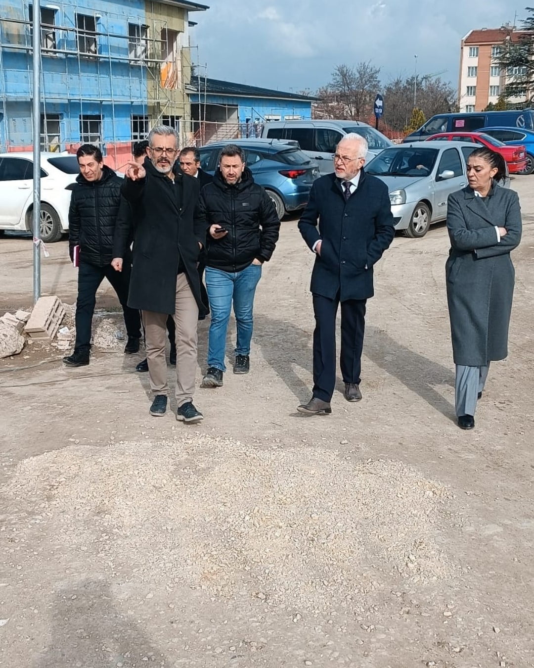 ESKİŞEHİR İL SAĞLIK MÜDÜRÜ DOÇ. DR. YAŞAR BİLDİRİCİ, YUNUS EMRE DEVLET HASTANESİ KAMPÜSÜNDE...