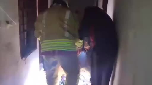 Evde çıkan yangın ekiplerce söndürüldü: 1 yaralı