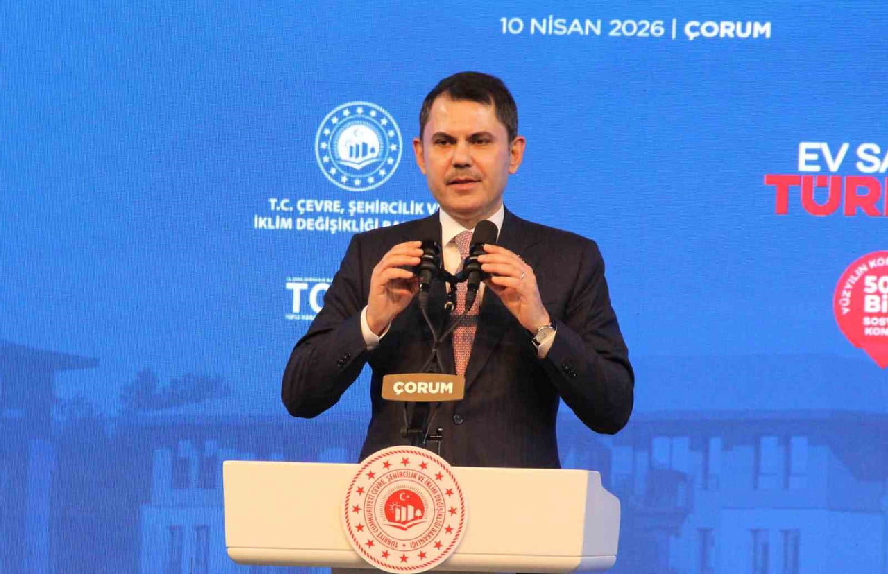 EVRE, ŞEHİRCİLİK VE İKLİM DEĞİŞİKLİĞİ BAKANI MURAT KURUM, "HEP DEDİK Kİ ŞEHİRCİLİK SİYASET...