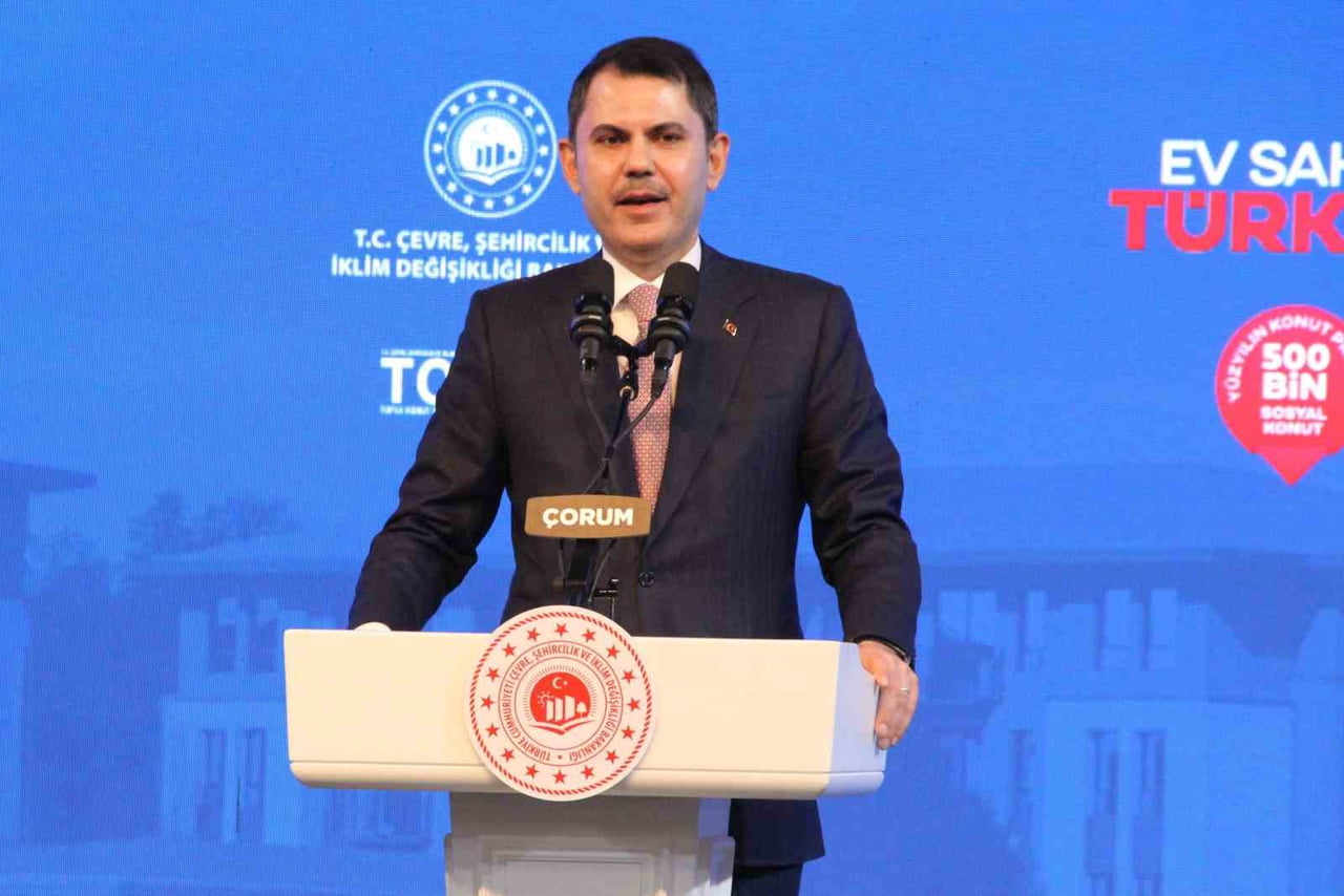 EVRE, ŞEHİRCİLİK VE İKLİM DEĞİŞİKLİĞİ BAKANI MURAT KURUM, "HEP DEDİK Kİ ŞEHİRCİLİK SİYASET...