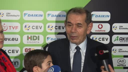 Galatasaray Başkanı Dursun Özbek, sarı-kırmızılılar için güzel bir gün olduğunu belirterek...