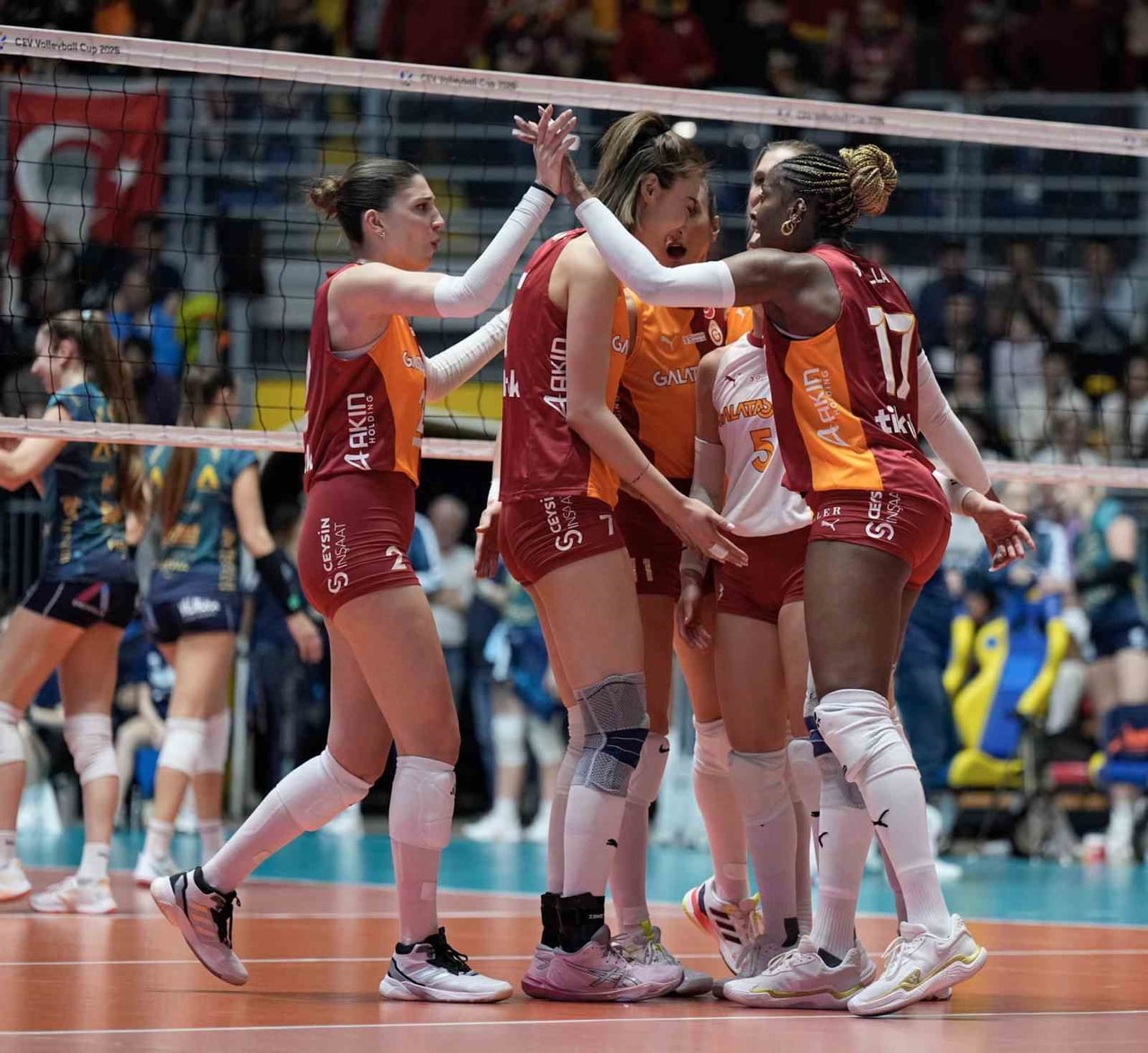 GALATASARAY DAİKİN, 2026 CEV KUPASI FİNALİNİN İLK MAÇINDA DEPLASMANDA İTALYA TEMSİLCİSİ REALE...