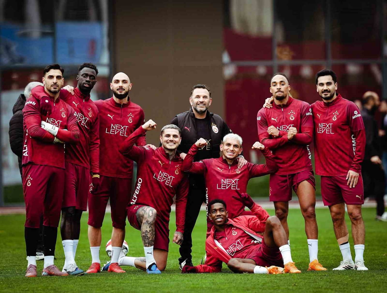 GALATASARAY, TRENDYOL SÜPER LİG’İN 28. HAFTASINDA TRABZONSPOR İLE YAPACAĞI MAÇIN HAZIRLIKLARINI...