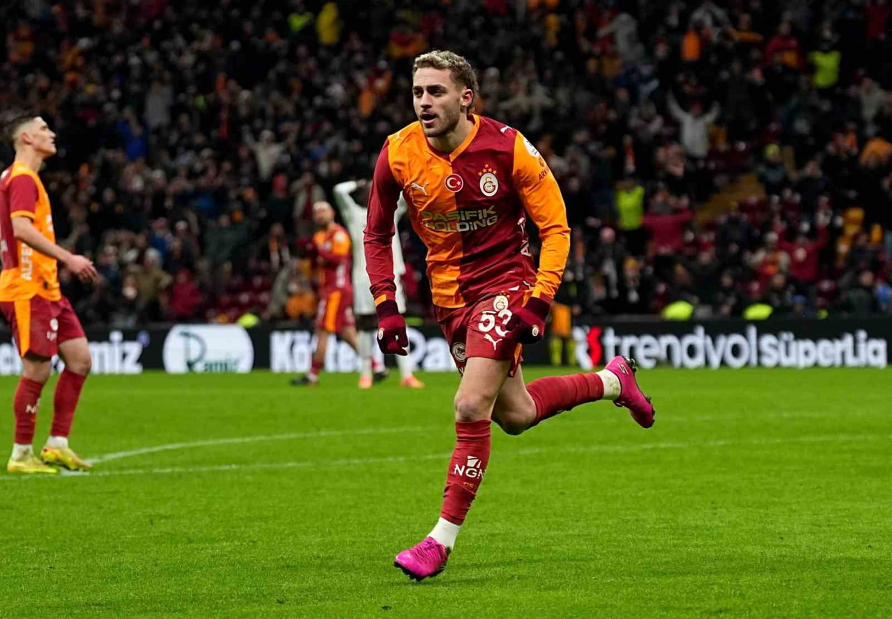 GALATASARAYLI FUTBOLCU BARIŞ ALPER YILMAZ, KOCAELİSPOR KARŞILAŞMASIYLA BİRLİKTE...