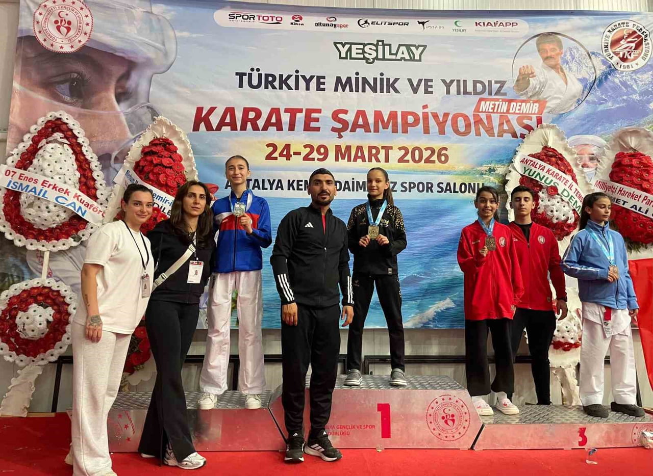 GAZİANTEP'TE İZLEDİĞİ KARATE FİLMLERİNDEN ETKİLENEN 13 YAŞINDAKİ NESİBE NUR ŞİMŞEK, 3 YIL ÖNCE...