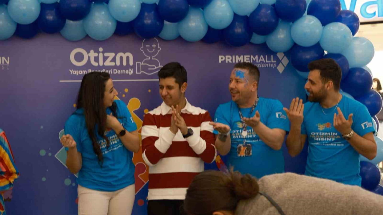 GAZİANTEP’TE OTİZM FARKINDALIĞI İÇİN ANLAMLI ETKİNLİK