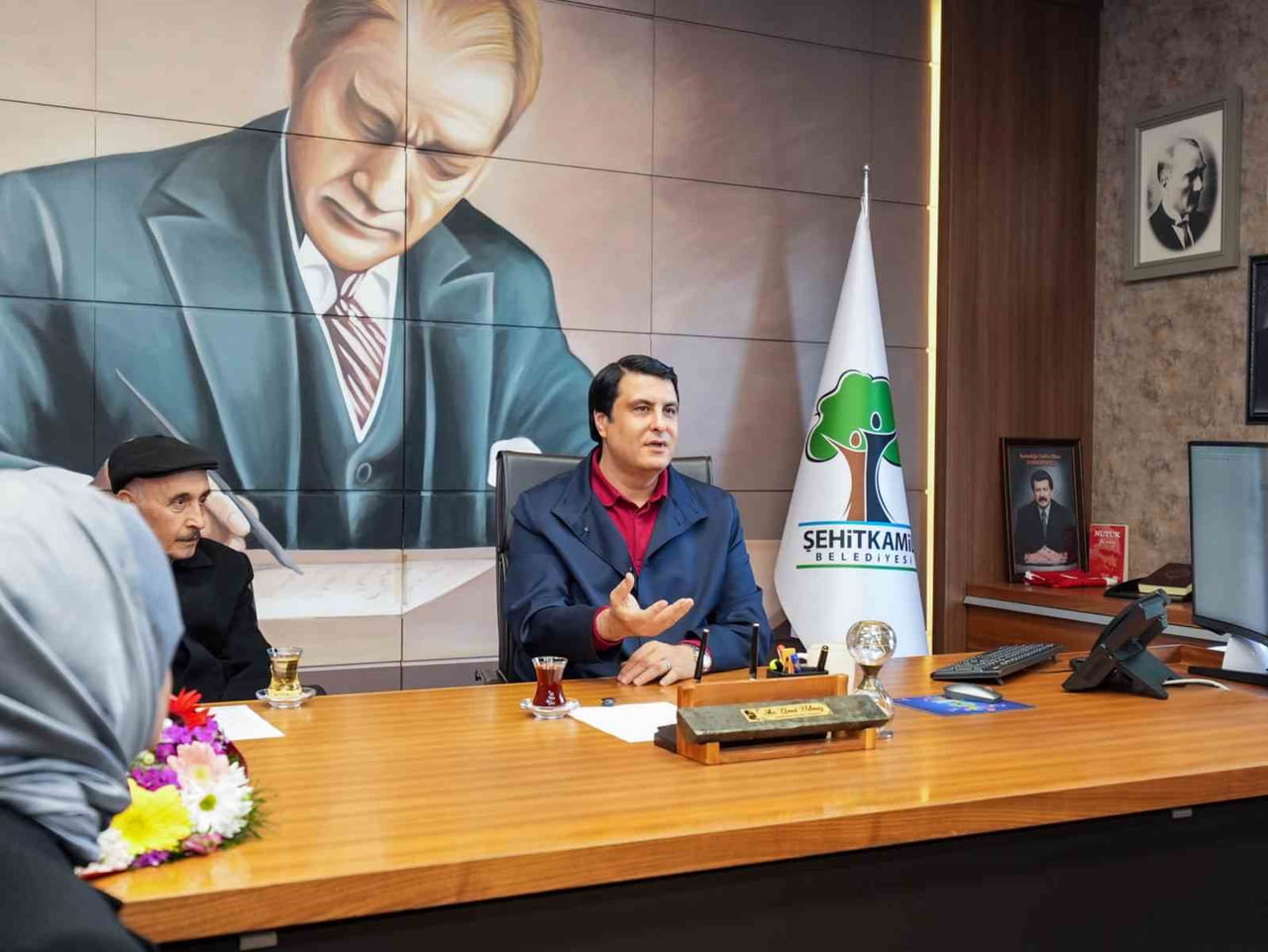 GAZİANTEP’TE ŞEHİT AİLELERİ VE GAZİLER, ŞEHİTKAMİL BELEDİYE BAŞKANI UMUT YILMAZ’A SÜRPRİZ BİR...